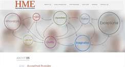 Desktop Screenshot of haymarketmedicaleducation.com
